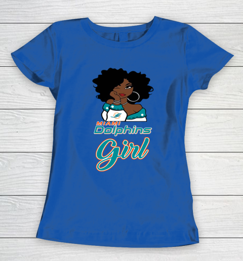 Miami Dolphins Girl NFL Women's T-Shirt