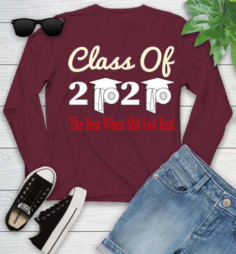 The Year When Shit Got Real Graduation 2020 T Shirt 117
