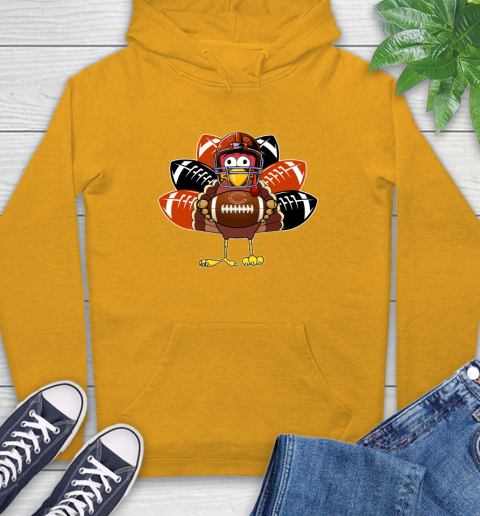 Chicago Bears Turkey Thanksgiving Day Hoodie 3