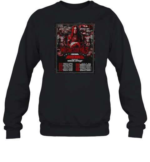 Wednesday 13 Performs Murderdolls Tour 2024 Sweatshirt