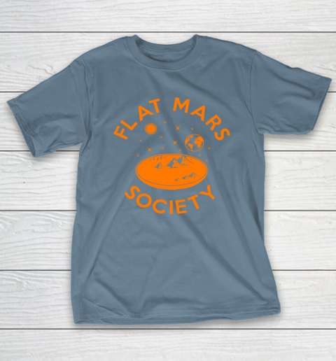 Flat Mars Society Shirt T-Shirt 6