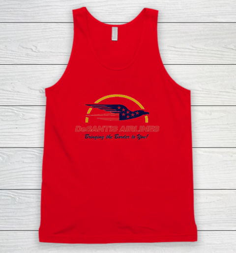 DeSantis Airlines Funny Political Meme Ron DeSantis Tank Top 3