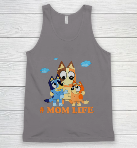 I Love Mom Blueys Love Parents Day #Momlife Tank Top 6