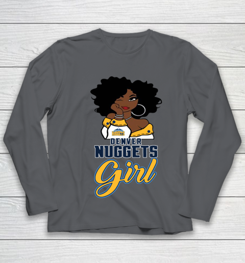 Denver Nuggets Girl NBA Youth Long Sleeve 8