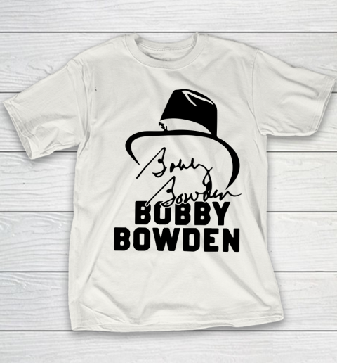 Bobby Bowden Signature Rest In Peace Youth T-Shirt