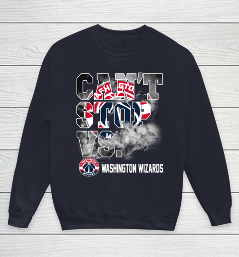 NBA Washington Wizards Basketball Can't Stop Vs Youth Sweatshirt 2