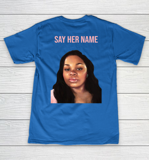Arrest the cops who killed Breonna Taylor- Say Her Name V-Neck T-Shirt 13