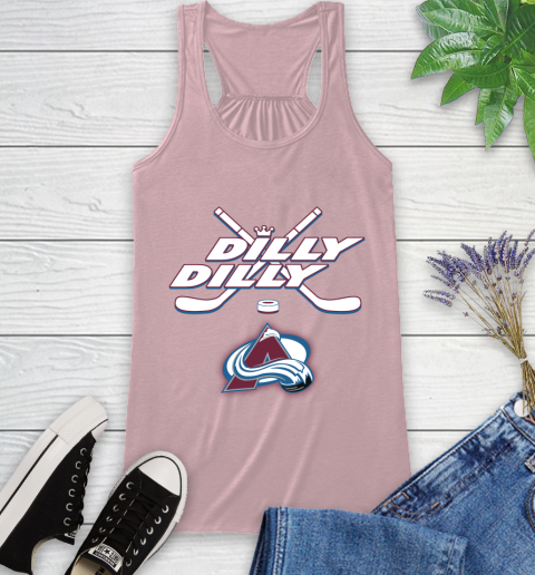 NHL Colorado Avalanche Dilly Dilly Hockey Sports Racerback Tank 11