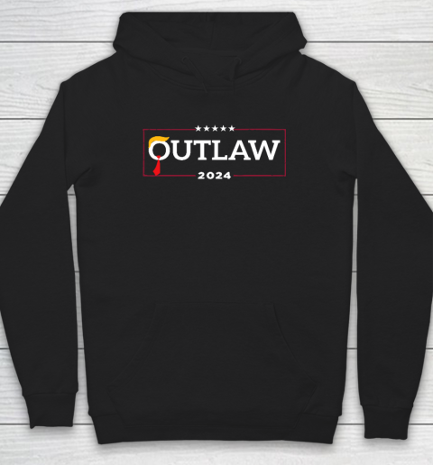 I'm Voting for The Outlaw Trump Felon Hoodie