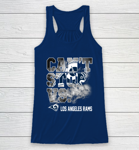 NFL Los Angeles Rams Can't Stop Vs Racerback Tank 6