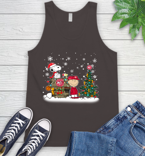 Atlanta Hawks NBA Basketball Christmas The Peanuts Movie Snoopy Tank Top 6