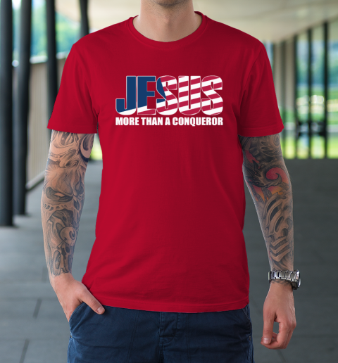 Jesus More Than A Conqueror T-Shirt 8