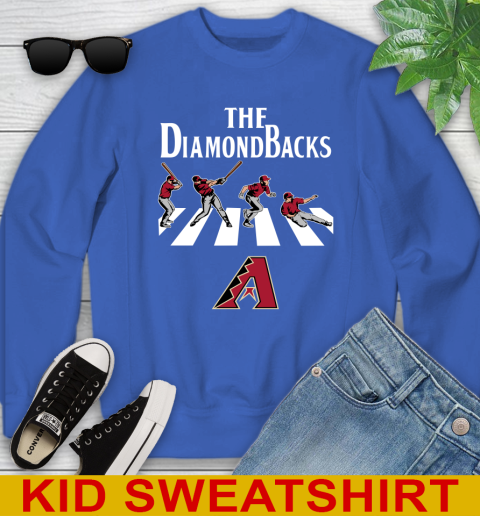 MLB Baseball Arizona Diamondbacks The Beatles Rock Band Shirt Youth Sweatshirt 6