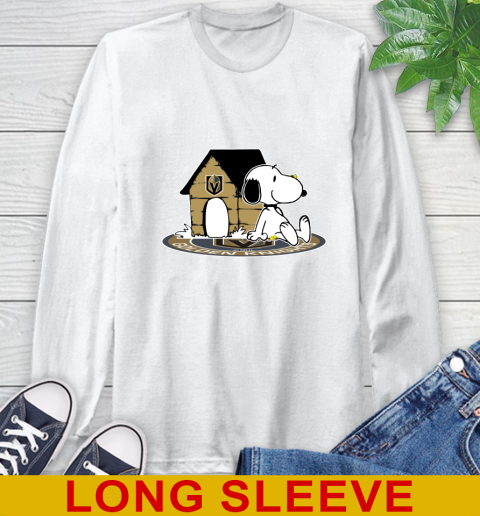 NHL Hockey Vegas Golden Knights Snoopy The Peanuts Movie Shirt Long Sleeve T-Shirt