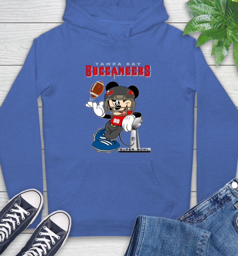 NFL Tampa Bay Buccaneers Mickey Mouse Disney Super Bowl Football T Shirt Hoodie 9