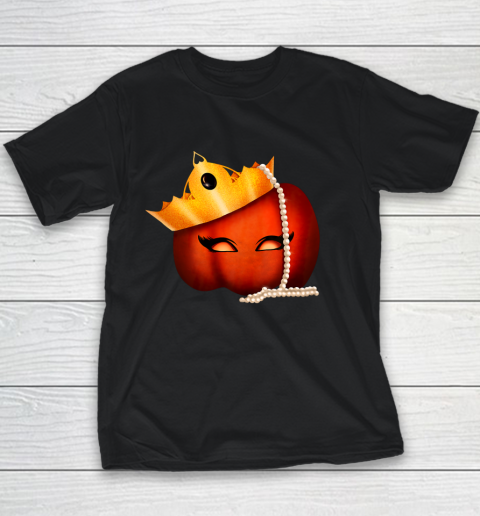 Halloween Pumpkin Queen Youth T-Shirt