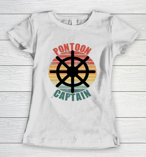 Pontoon Captain Vintage Women's T-Shirt