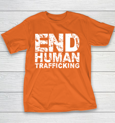 End Human Trafficking Shirt Youth T-Shirt 4