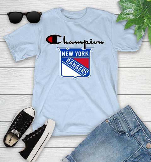 NHL Hockey New York Rangers Champion Shirt Youth T-Shirt 5