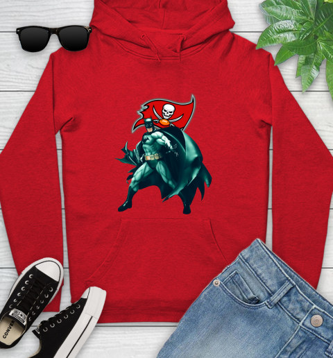 NFL Batman Football Sports Tampa Bay Buccaneers Youth Hoodie 11