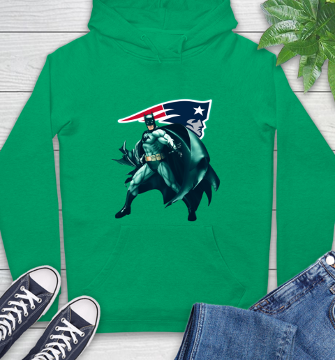NFL Batman Football Sports New England Patriots Hoodie Tee For Sports
