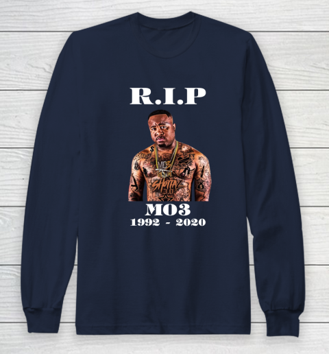 RIP MO3 1992 2020 Long Sleeve T-Shirt 2