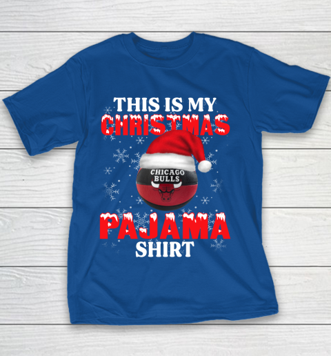 Chicago Bulls This Is My Christmas Pajama Shirt NBA Youth T-Shirt 6