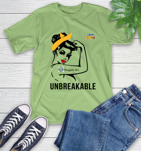 NBA Denver Nuggets Girl Unbreakable Basketball Sports T-Shirt 9