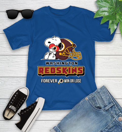 NFL The Peanuts Movie Snoopy Forever Win Or Lose Football Washington Redskins 111
