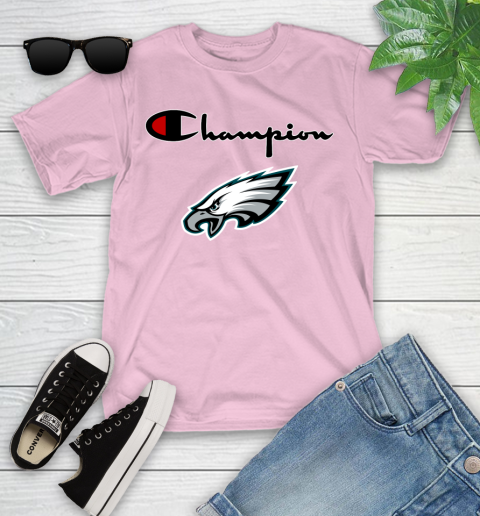 NFL Football Philadelphia Eagles Champion Shirt Youth T-Shirt 7