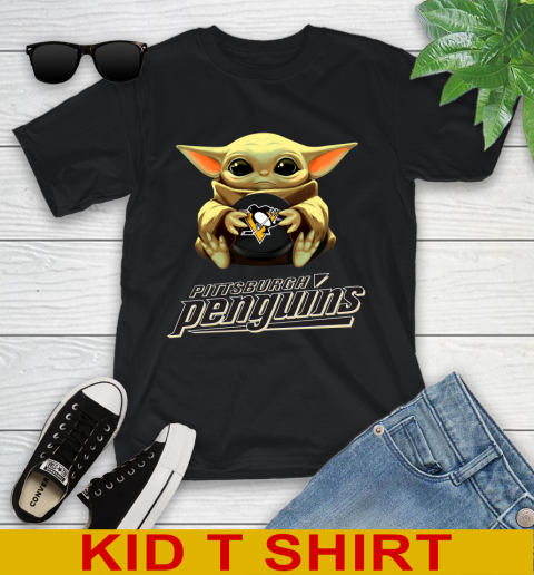 NHL Hockey Pittsburgh Penguins Star Wars Baby Yoda Shirt 102