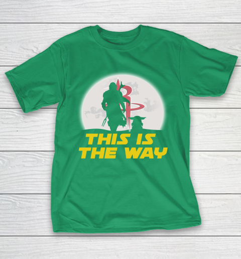 Houston Rockets NBA Basketball Star Wars Yoda And Mandalorian This Is The Way T-Shirt 5