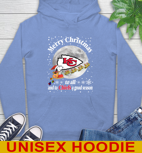 Kansas City Chiefs Merry Christmas To All And To Chiefs A Good Season NFL Football Sports Hoodie 11
