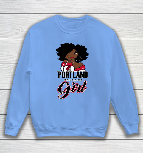 Portland Trail Blazers Girl NBA Sweatshirt