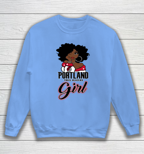 Portland Trail Blazers Girl NBA Sweatshirt 9