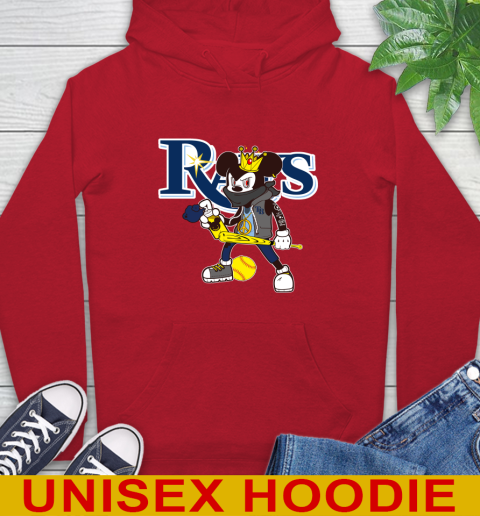 Tampa Bay Rays MLB Baseball Mickey Peace Sign Sports Hoodie 10