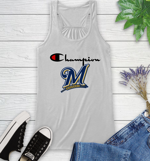 MLB Baseball Milwaukee Brewers Champion Shirt Racerback Tank