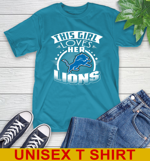 Detroit Lions NFL Football This Girl Loves Her Team 9