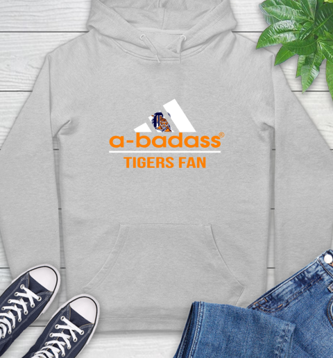 MLB A Badass Detroit Tigers Fan Adidas Baseball Sports Hoodie 6