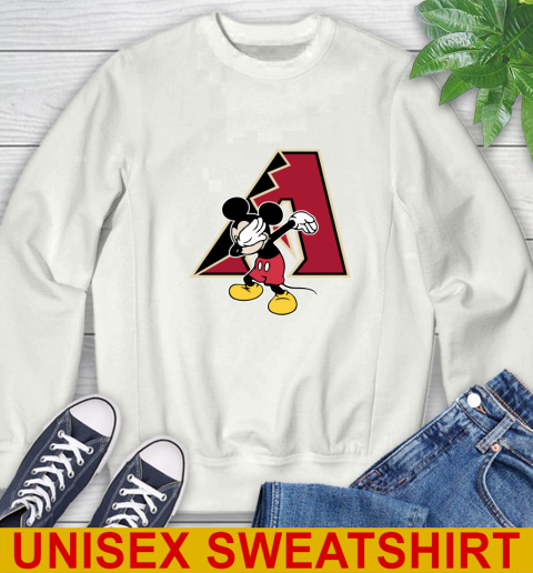 Arizona Diamondbacks MLB Baseball Dabbing Mickey Disney Sports Sweatshirt