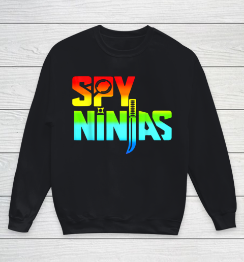 Spy Gaming Ninja Game Boys Girls Kids Cute Ninja Youth Sweatshirt