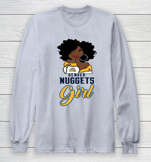 Denver Nuggets Girl NBA Long Sleeve T-Shirt 6