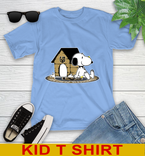 NHL Hockey Vegas Golden Knights Snoopy The Peanuts Movie Shirt Youth T-Shirt 11