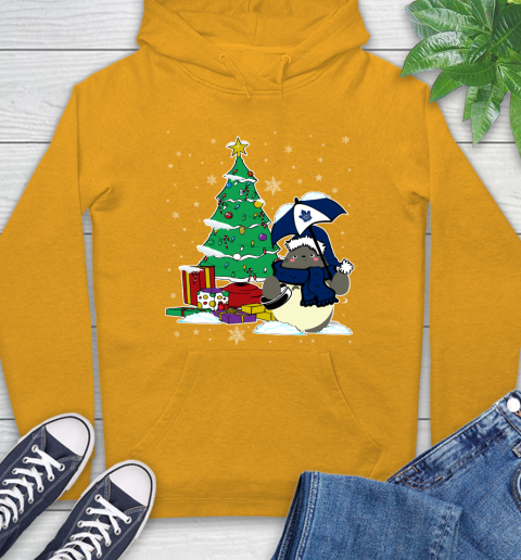 Toronto Maple Leafs NHL Hockey Cute Tonari No Totoro Christmas Sports Hoodie 2