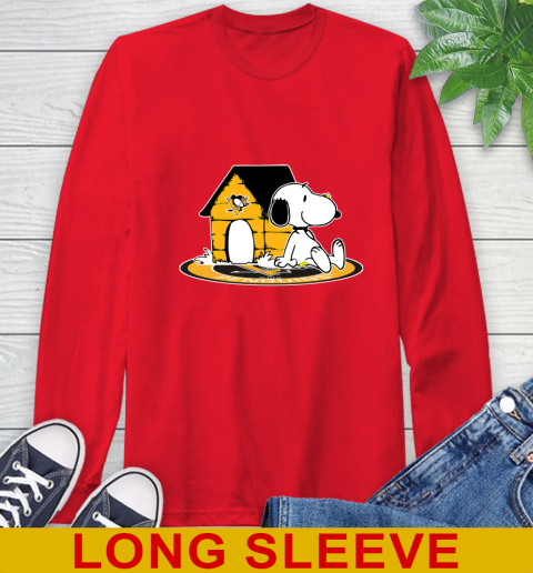 NHL Hockey Pittsburgh Penguins Snoopy The Peanuts Movie Shirt Long Sleeve T-Shirt 10