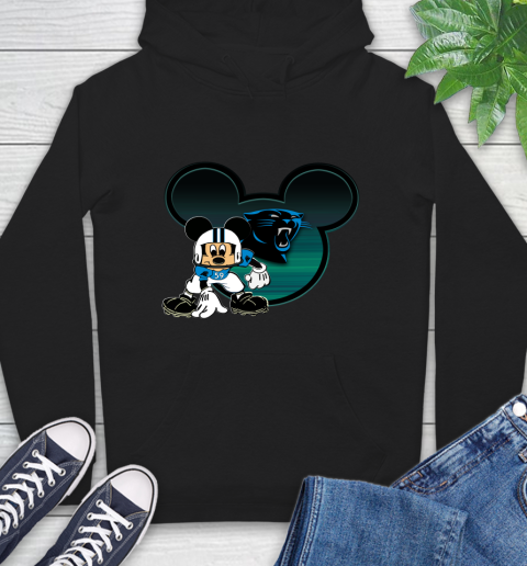 NFL Carolina Panthers Mickey Mouse Disney Football T Shirt Hoodie 2