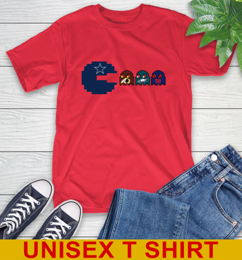 Dallas Cowboy NFL Football Pac Man Champion T-Shirt 10