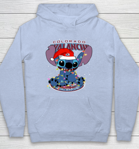 Colorado Avalanche NHL Hockey noel stitch Christmas Hoodie 5