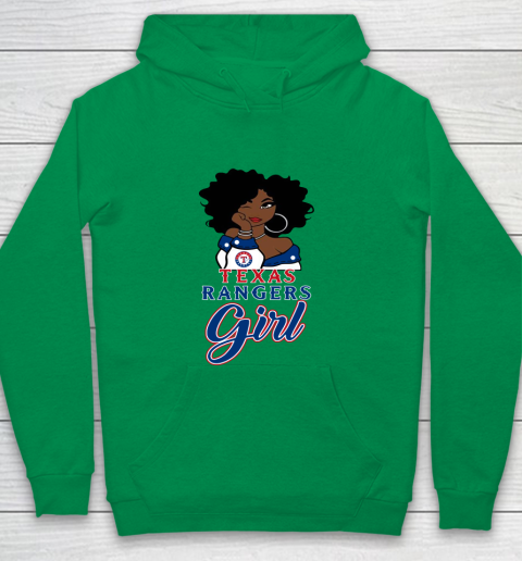 Texas Rangerss Girl MLB Youth Hoodie 6
