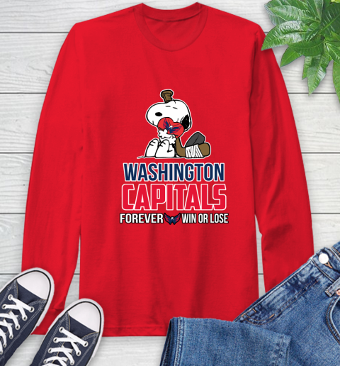 NHL The Peanuts Movie Snoopy Forever Win Or Lose Hockey Washington Capitals 67